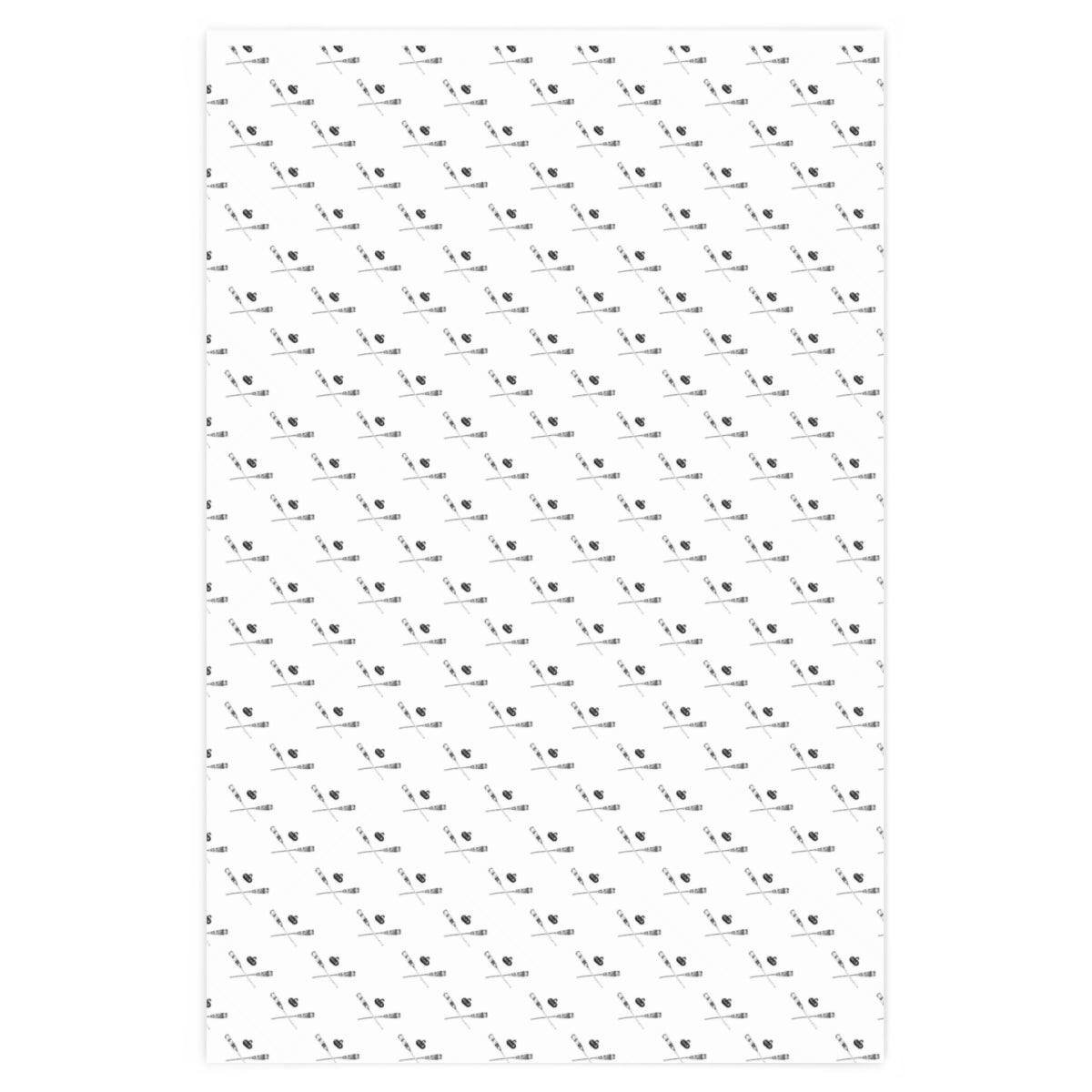 Vintage Curling Wrapping Paper